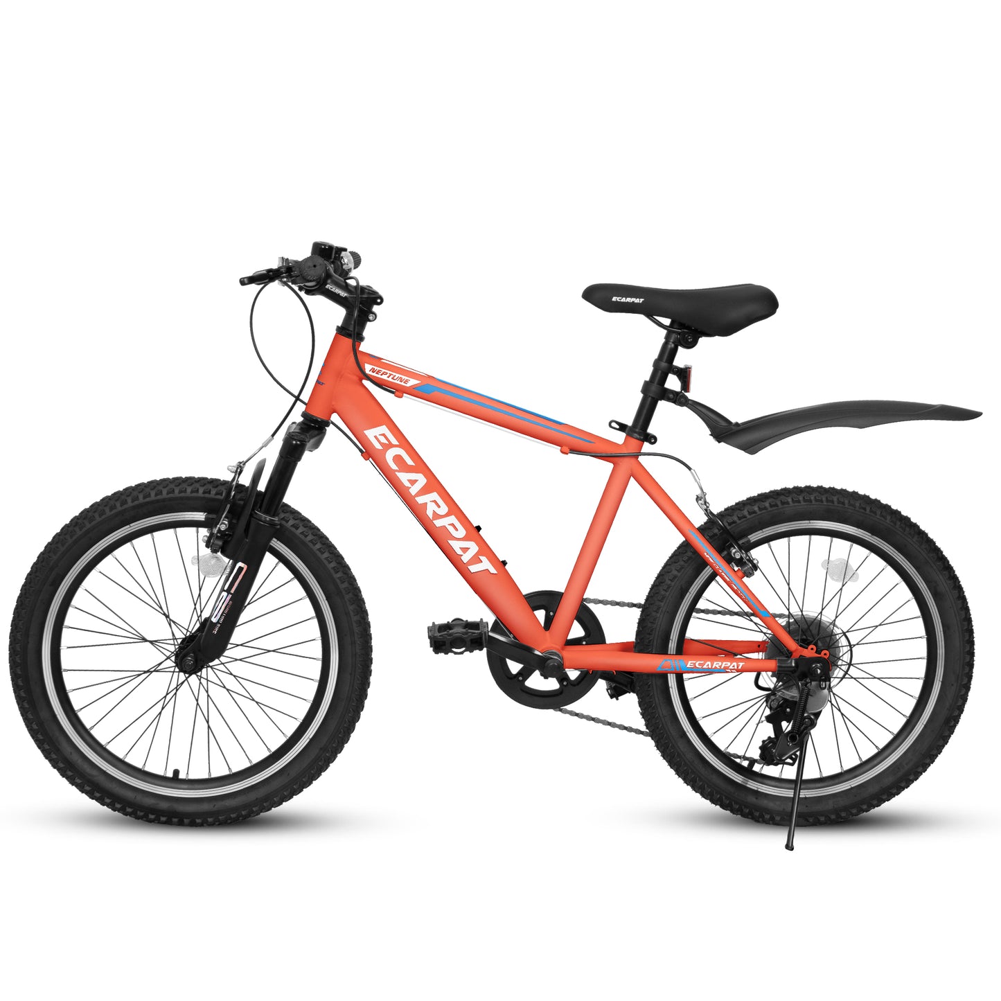 20 Inch Kids Montain Bike Shimano 7 Speed Disc Brake Front Suspension Hard Tail for Boys and Girls ORANGE