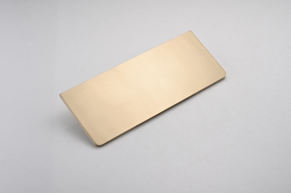 Bathroom Waterfall Sink Faucet Gold Single Handle Wall Mounted W12175046