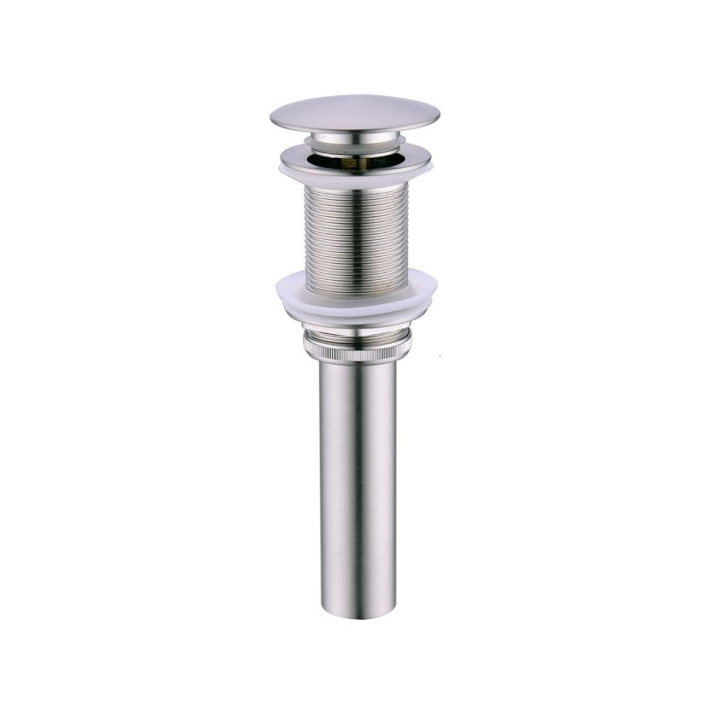 Bathroom Sink Faucet Brushed Gold Double Handles Wall Mounted With Pop-up Drain W928P261444