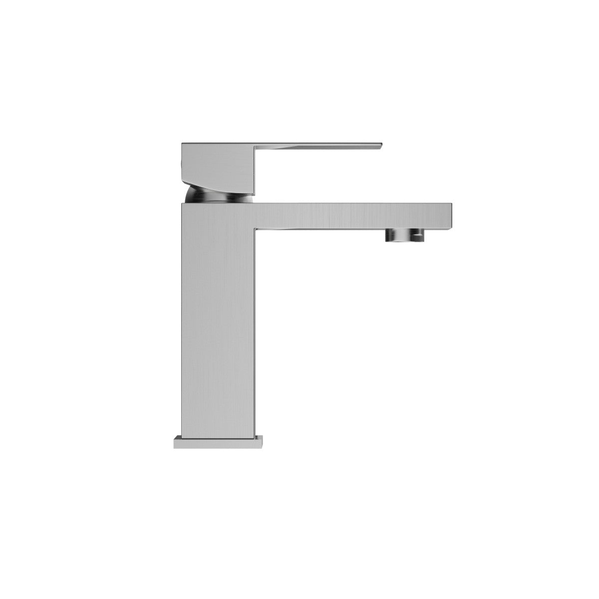 Bathroom Single Hole Sink Faucet Brushed Nickel Single Handle B2724P262875