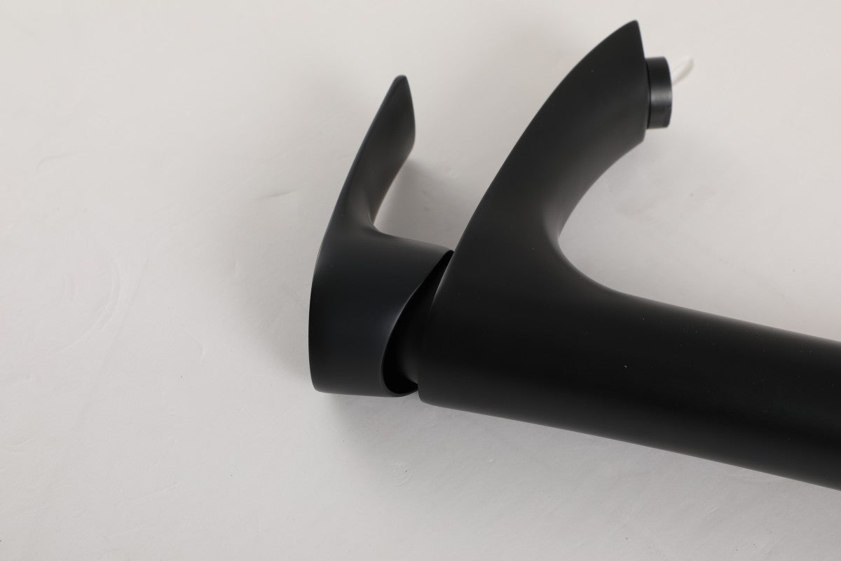 Bathroom Single Hole Vessel Sink Faucet Matte Black Single Handle W1243P262147