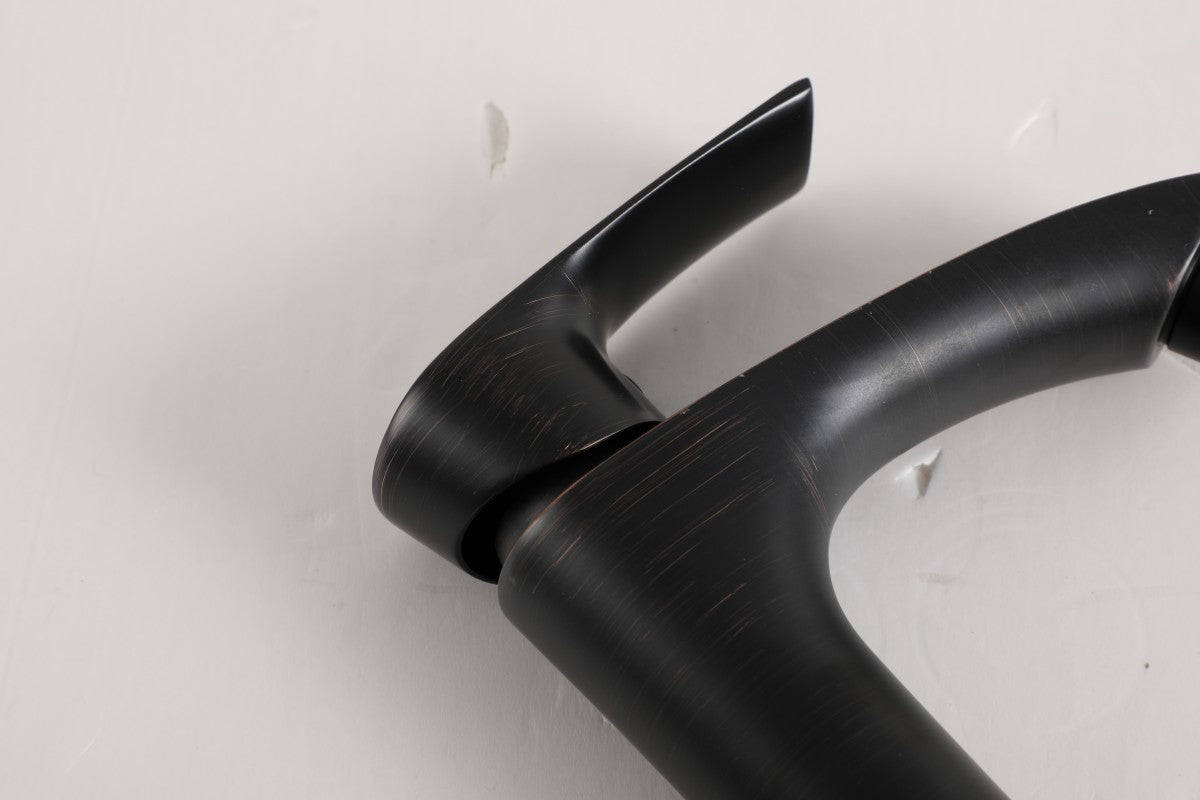 Bathroom Single Hole Vessel Sink Faucet Oil-Rubbed Bronze Single Handle W1243P262158