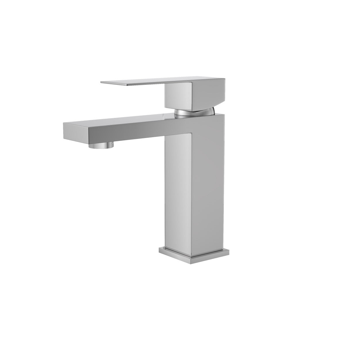 Bathroom Single Hole Sink Faucet Chrome Single Handle B2724P262876