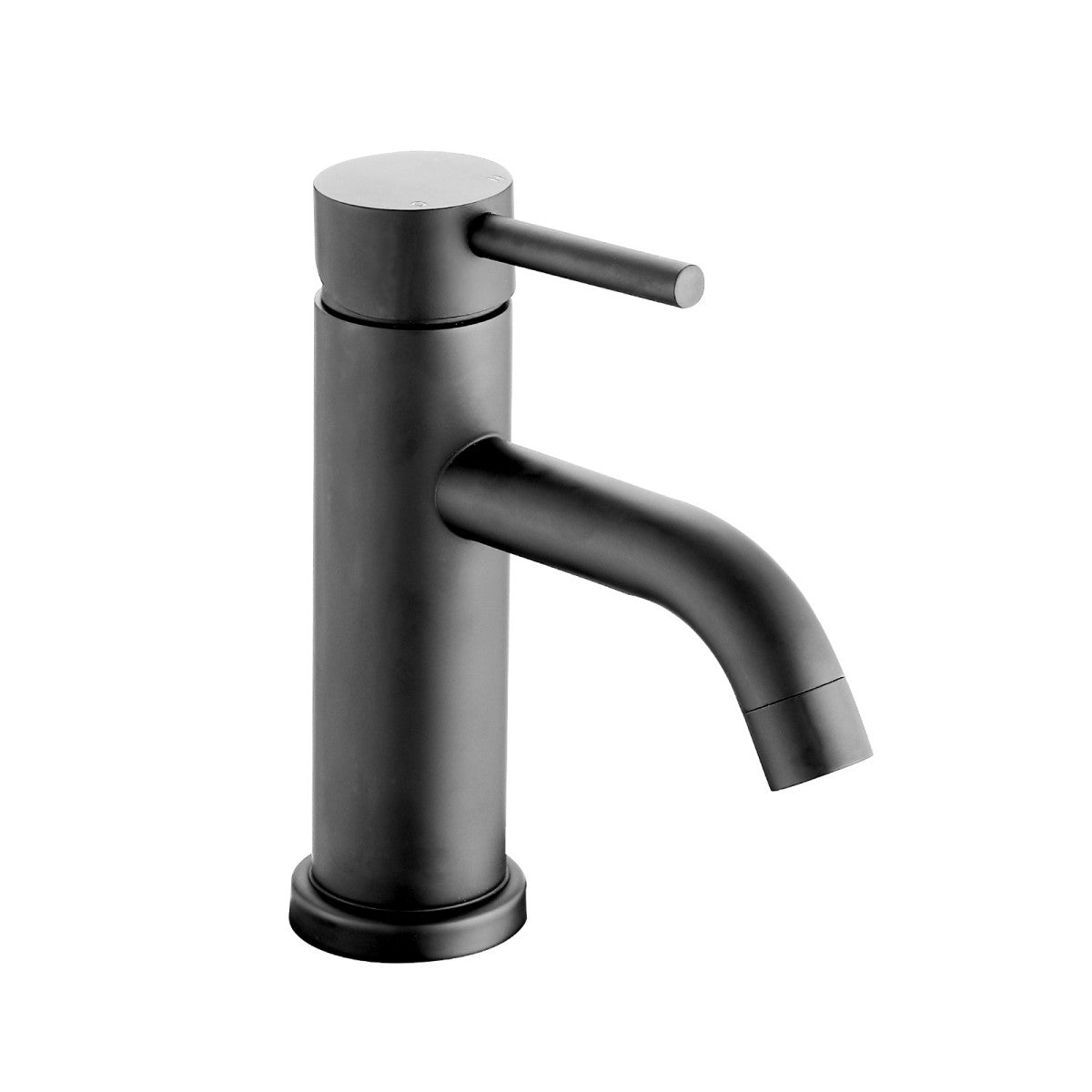 Bathroom Single Hole Sink Faucet Matte Black Single Handle W1224P203277