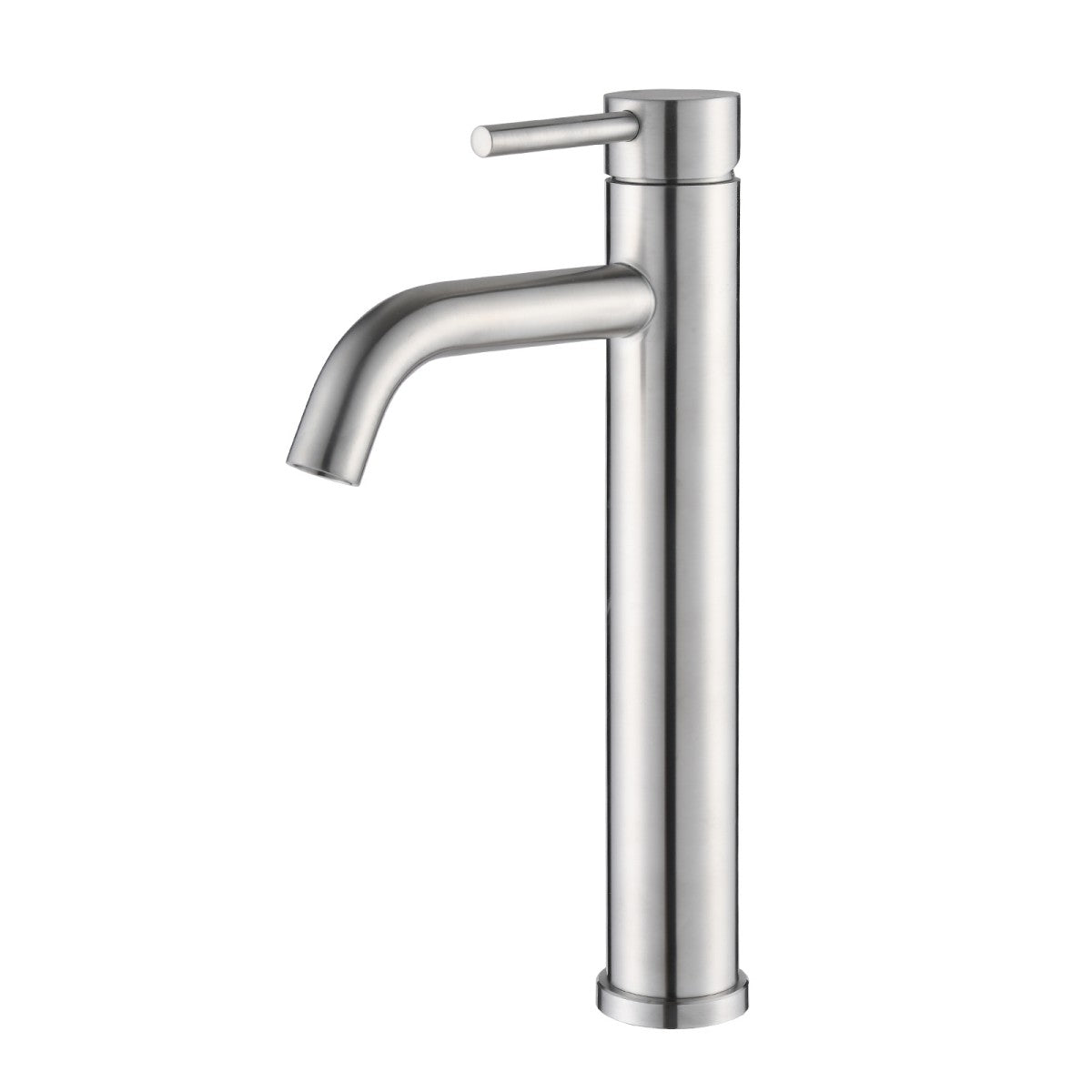 Bathroom Single Hole Vessel Sink Faucet Brushed Nickel Single Handle W1224P206882