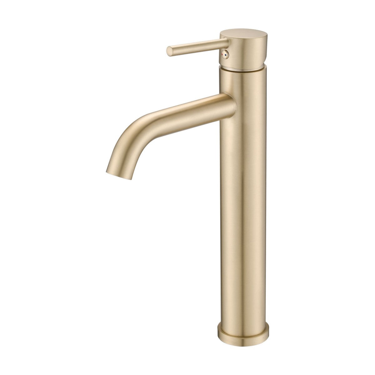 Bathroom Single Hole Vessel Sink Faucet Brushed Gold Single Handle W1224P206893