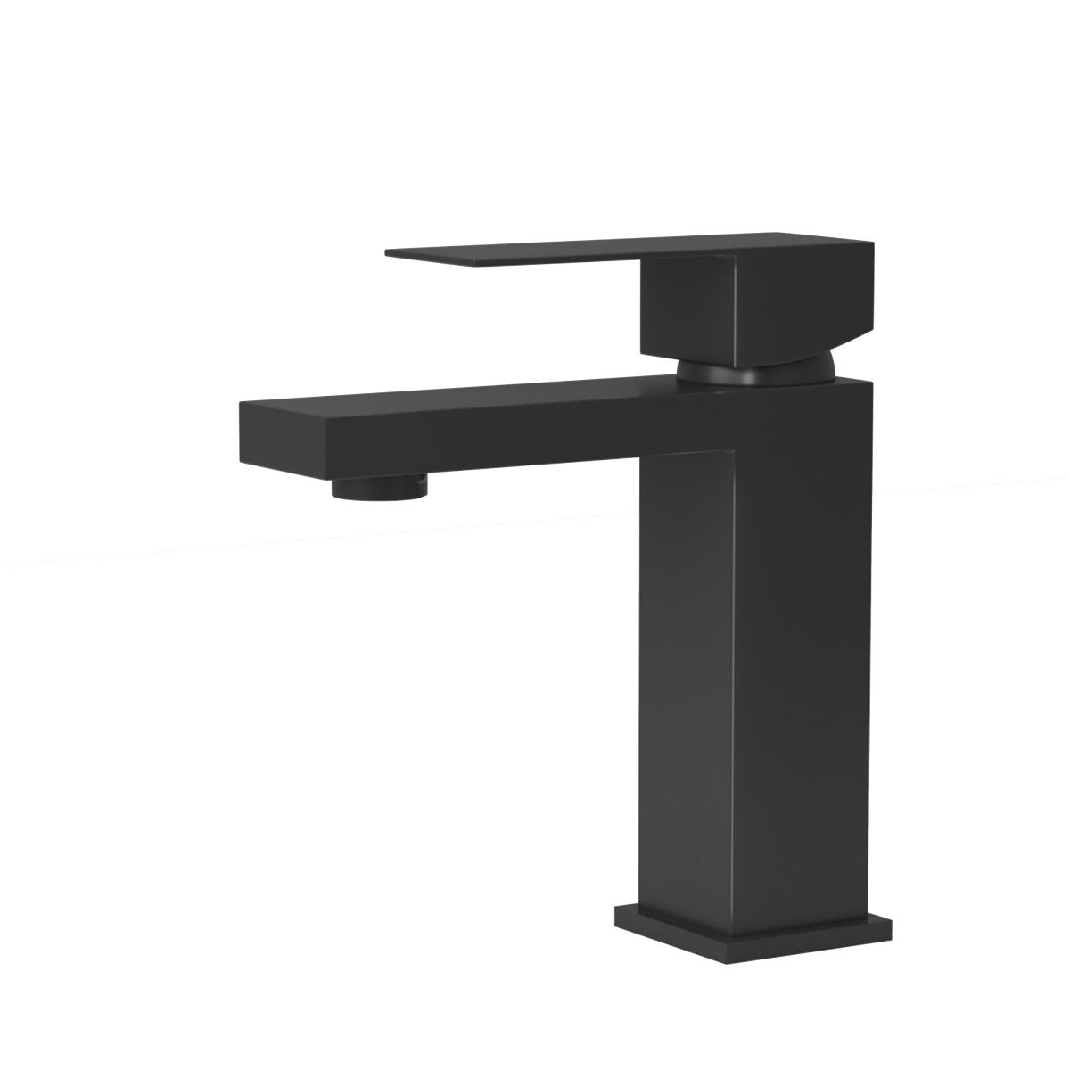 Bathroom Single Hole Sink Faucet Matte Black Single Handle B2724P262877
