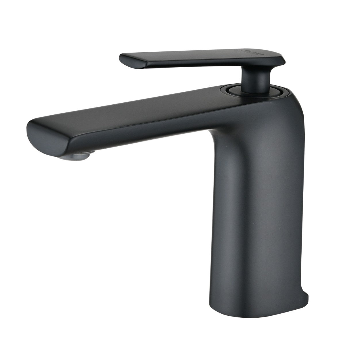Bathroom Single Hole Sink Faucet Matte Black Single Handle W105965435
