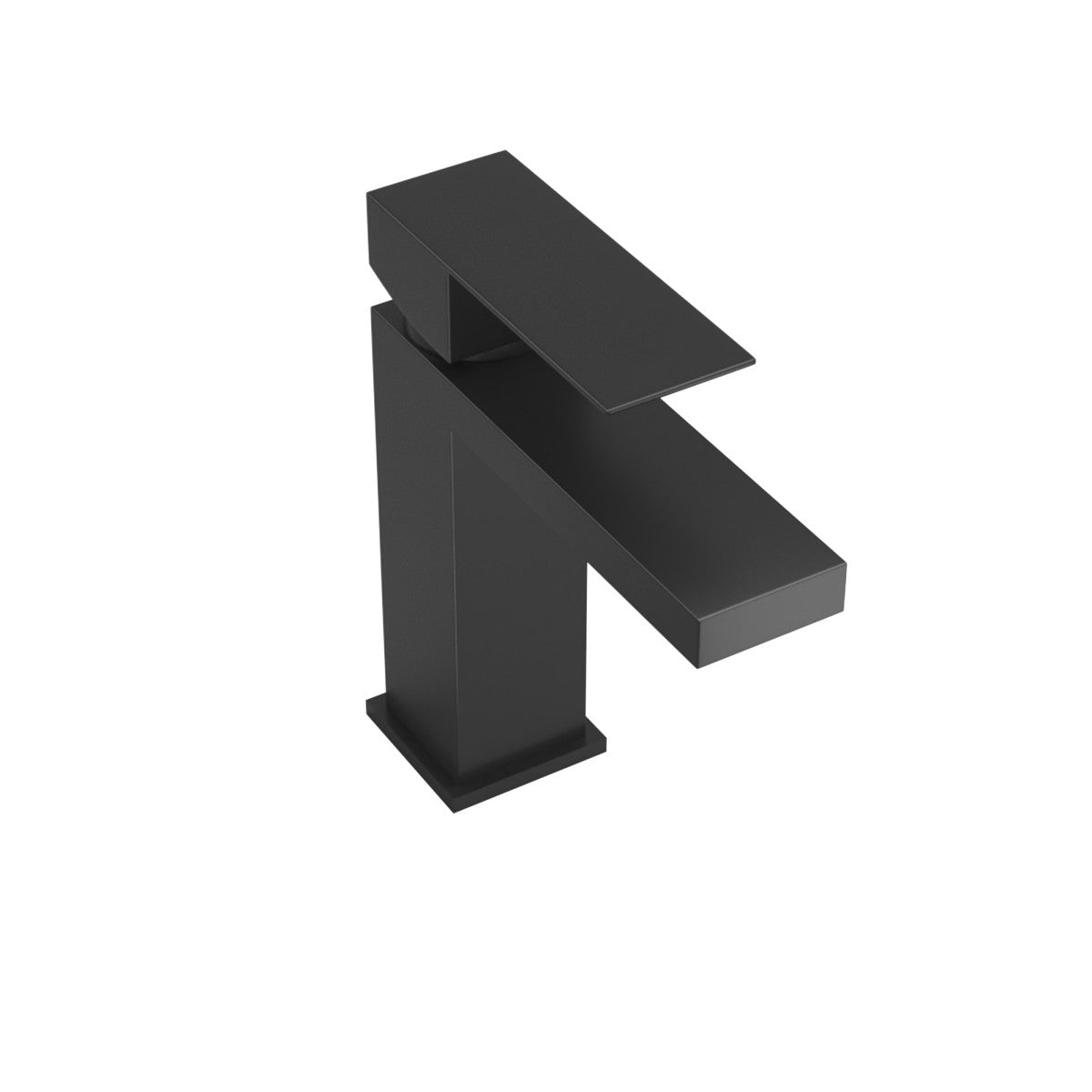 Bathroom Single Hole Sink Faucet Matte Black Single Handle B2724P262877