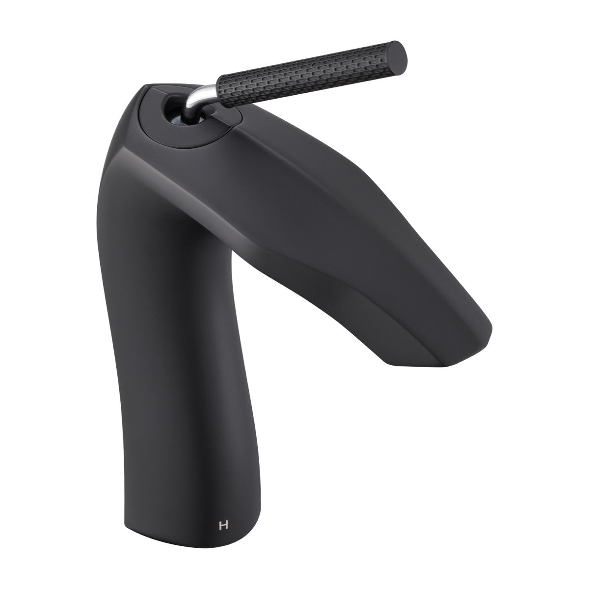 Bathroom Single Hole Sink Faucet Matte Black Single Handle W1217P214964