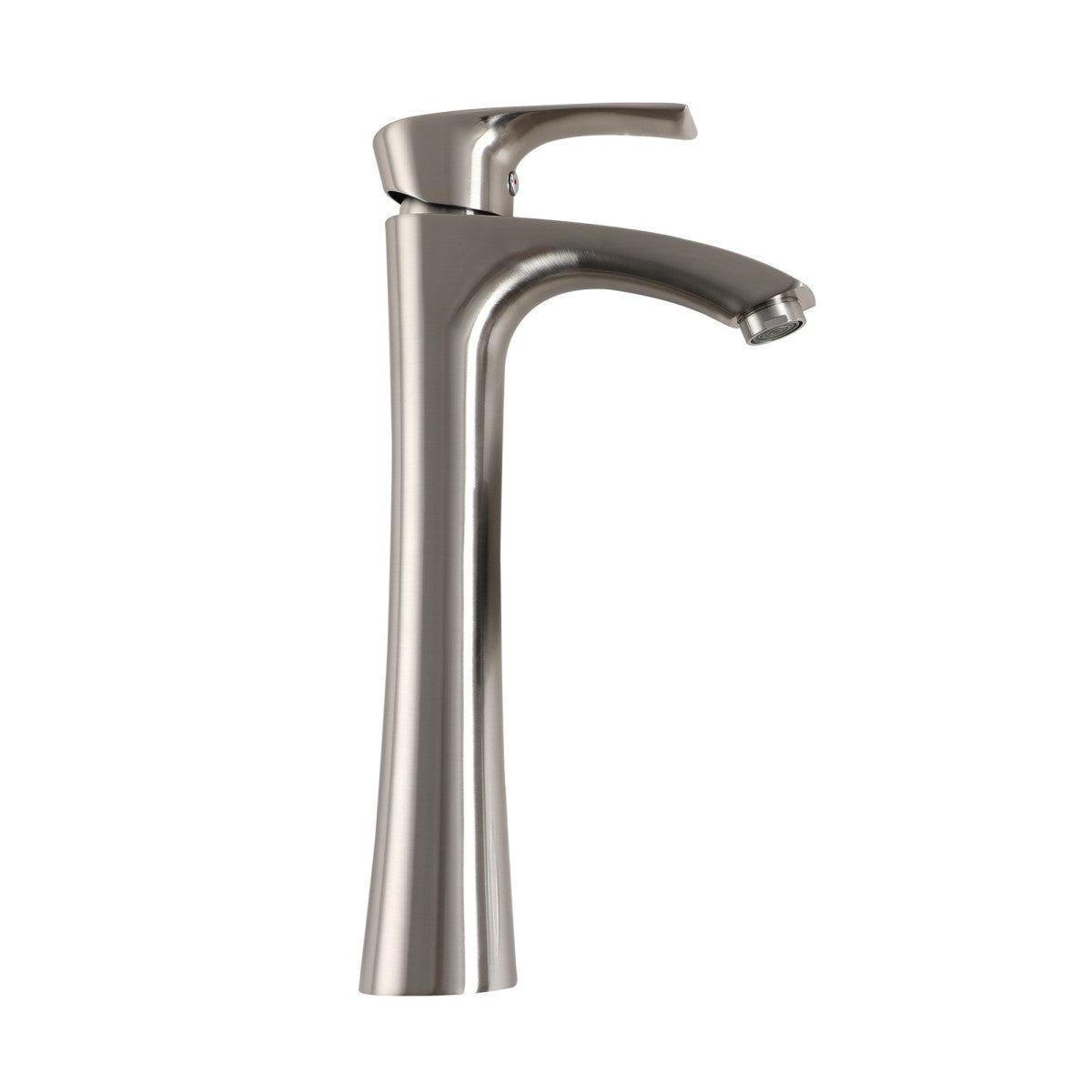 Bathroom Single Hole Vessel Sink Faucet Brushed Nickel Single Handle W1243P262154