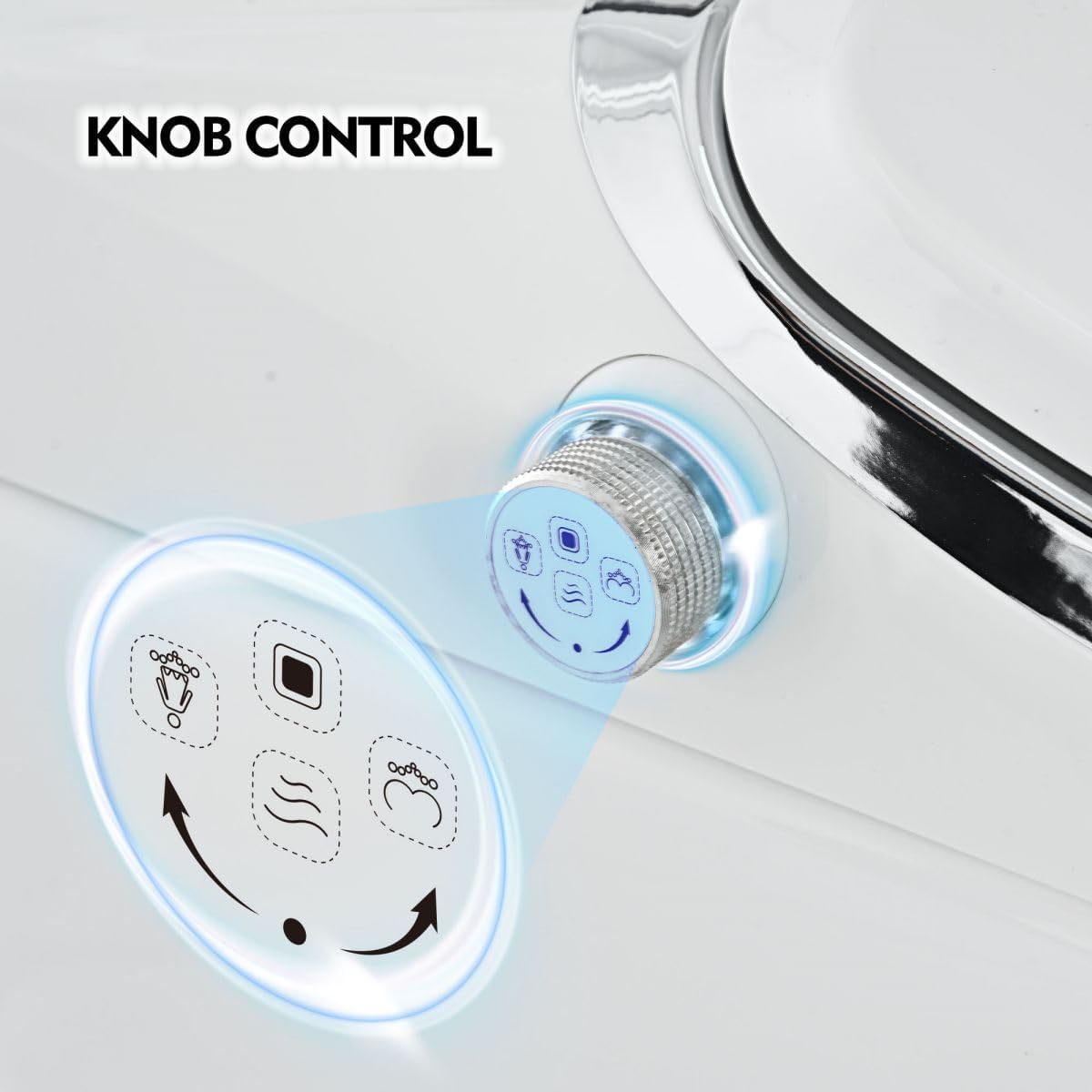 12 Inch Rough In Size Smart Bidet Toilet,Soft close Elongated Seat ,Heated Seat,Foot Sensor Flush,Water-Saving Powerful Flush,Warm Dryer,Washing Nozzle, Remote Control, Night Light,Tankless Toilet