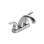 Bathroom Centerset Sink Faucet Chrome Double Handles B2724P262917