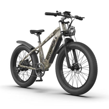 1000W 26 inch Fat Tire Electric Mountain Bike 31 mph 52V 20AH Removable Lithium Battery Ebike