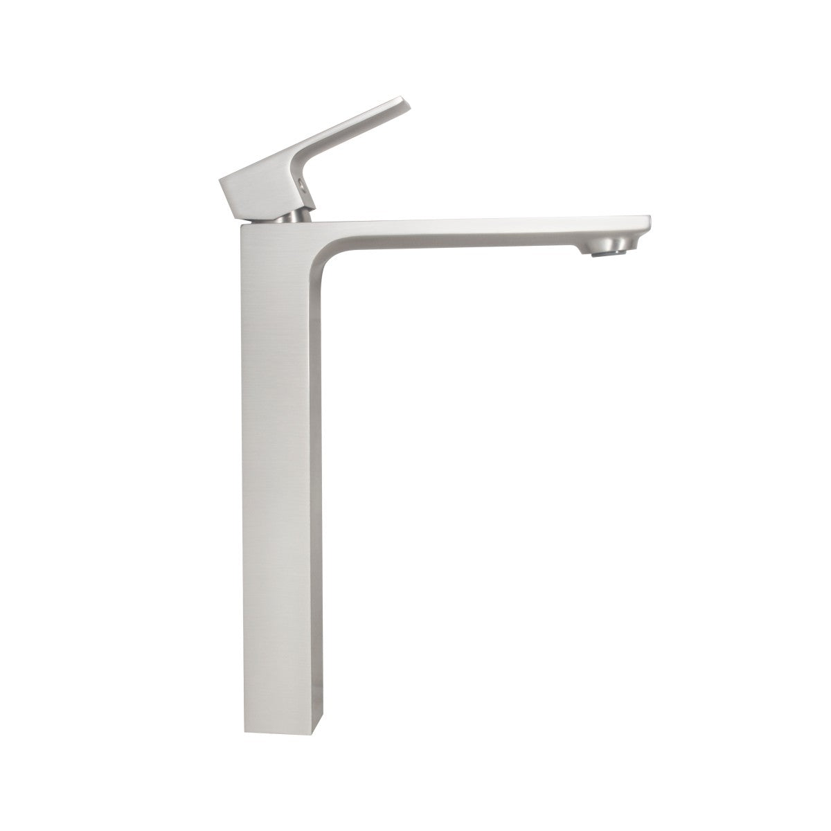 Bathroom Single Hole Vessel Faucet Brushed Nickel Single Handle W105683084