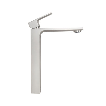 Bathroom Single Hole Vessel Faucet Brushed Nickel Single Handle W105683084