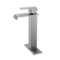 Bathroom Single Hole or Three Hole Vessel Sink Waterfall Faucet Brushed Nickel Single Handle With Deck Plate W2287P168571