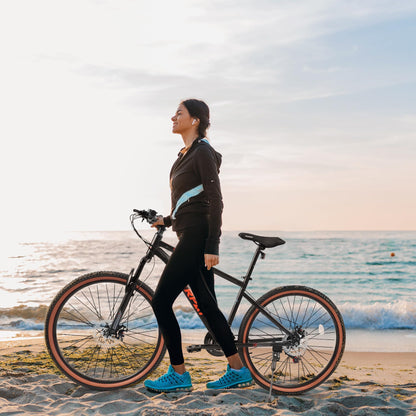 27.5 Inch Mountain Bike 21 Speed, Dual Disc Brake, Front shock absorption, For Women Men,15% Assembly Required