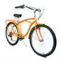 26" Beach Cruiser Bike for Women & Men, 7-Speed Comfort Cruiser Bicycle, High-Tensile Steel Frame, Alloy Wheels, V-Brakes, Adult Bike for Commuting, City Riding & Outdoor Recreation