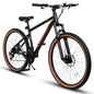 27.5 Inch Mountain Bike 21 Speed, Dual Disc Brake, Front shock absorption, For Women Men,15% Assembly Required
