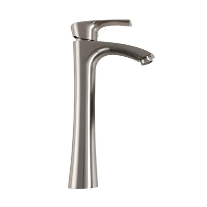 Bathroom Single Hole Vessel Sink Faucet Brushed Nickel Single Handle W1243P262154